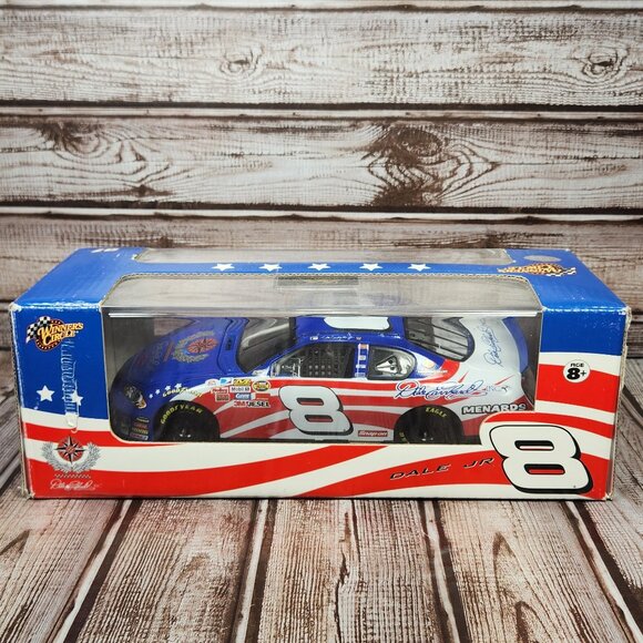 2007 Dale Earnhardt Jr. #8 DEI Stars And Strips Nascar 1:24 Diecast in Case - Picture 1 of 8